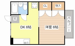 ランブラスⅡの物件間取画像